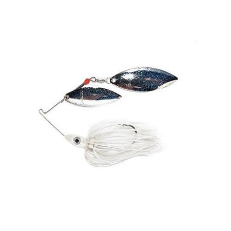Nichols Lures Pulsator Metal Flake Spinnerbait, 12 Oz, Blue Shad Nickel Blue 47-12